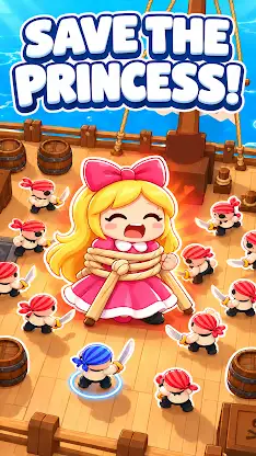 Pirate Shove: Push Puzzle screenshot 2