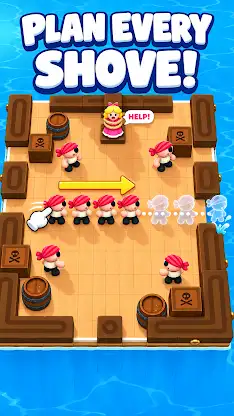 Pirate Shove: Push Puzzle screenshot 4