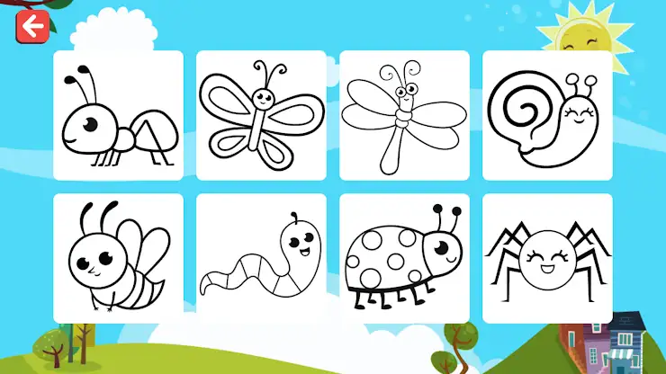 Finger Paint Coloring Book screenshot 8