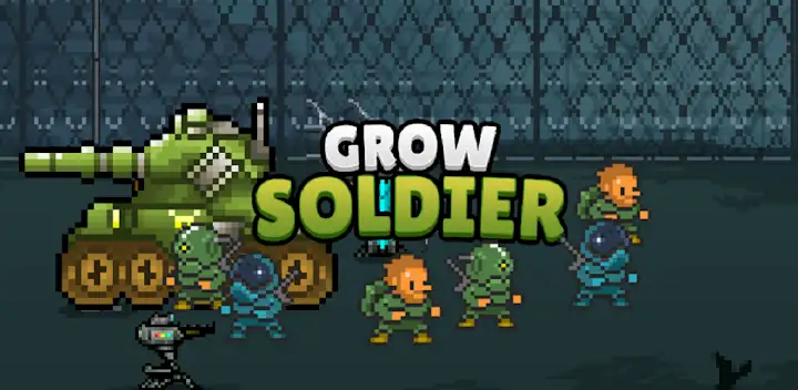 Grow Soldier : Merge — Android game banner