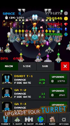 Grow Spaceship : Idle Shooting screenshot 6