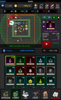Grow Turret TD : Idle Clicker screenshot 3
