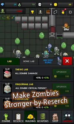 Grow Zombie VIP : Merge Zombie screenshot 8
