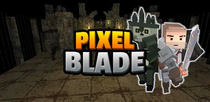 Pixel Blade M — Android game banner