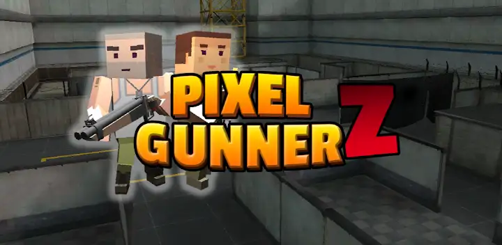 Pixel Z Gunner — Android game banner