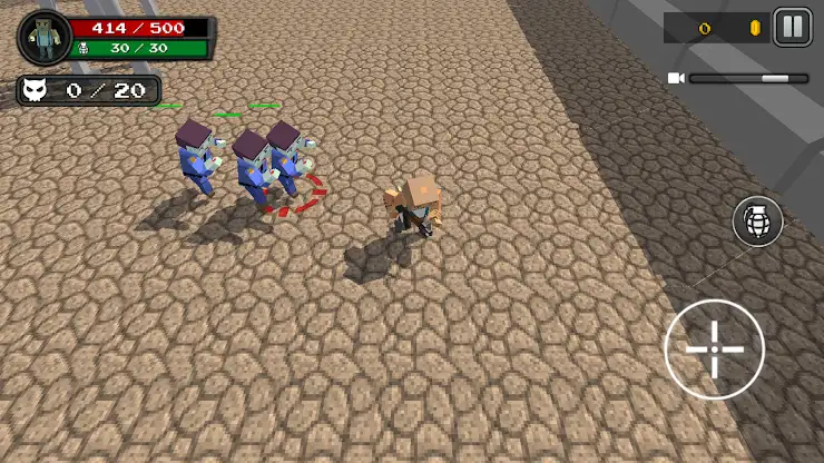 Pixel Z Alive 3D screenshot 3