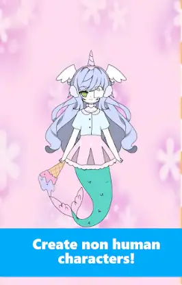 Creanime anime character maker screenshot 3