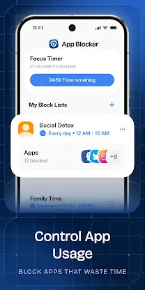 AppBlocker: Block Apps & Sites screenshot 2