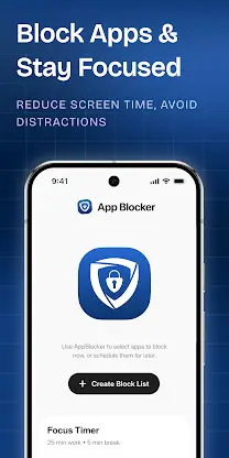 AppBlocker: Block Apps & Sites screenshot 1