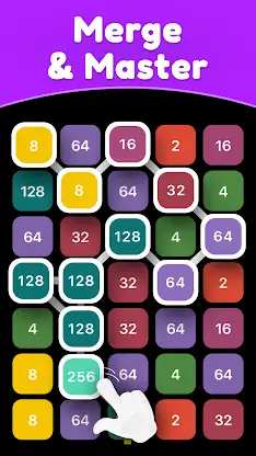 2248 Merge Numbers Puzzle Game screenshot 1