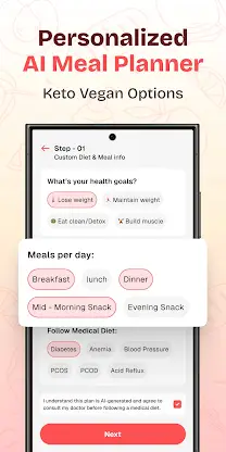 Diet Plan: Meal Planner & Prep screenshot 3