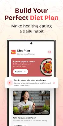 Diet Plan: Meal Planner & Prep screenshot 1