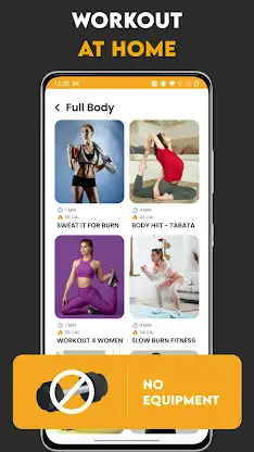 Home Workout・Full Body Workout screenshot 2