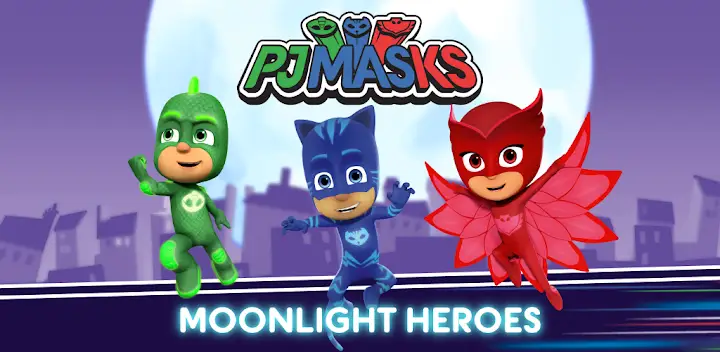 PJ Masks™: Moonlight Heroes — Android game banner