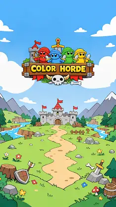 Color Horde: Clash Defense screenshot 1