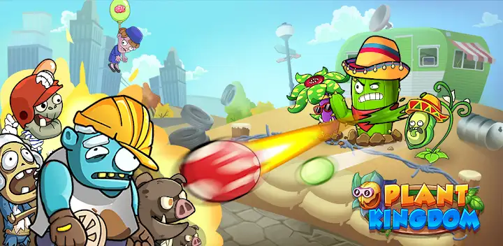 Plant Kingdom - Rise Of Zombie — Android game banner