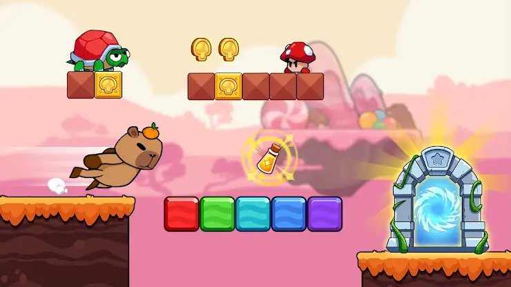 Capybara Adventure: Funny Land screenshot 3