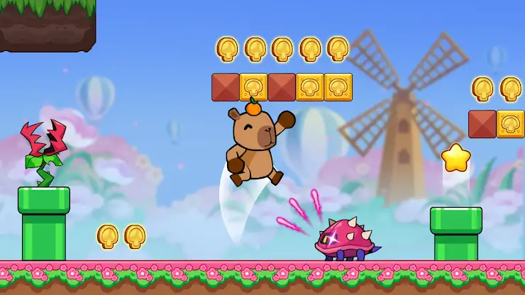 Capybara Adventure: Funny Land screenshot 2