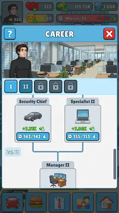 Life Simulator: Road to Riches screenshot 2