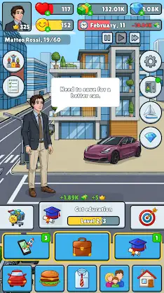 Life Simulator: Road to Riches screenshot 4