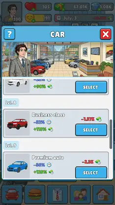 Life Simulator: Road to Riches screenshot 5