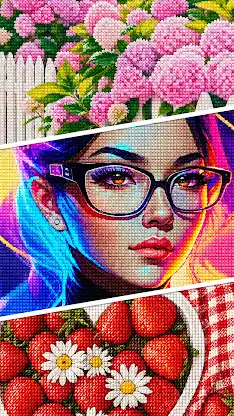 Cross-Stitch: Coloring Book screenshot 4