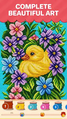 Craft Cross Stitch: Pixel Art screenshot 3