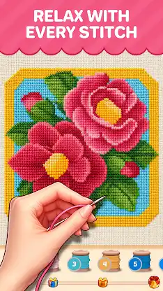 Craft Cross Stitch: Pixel Art screenshot 1