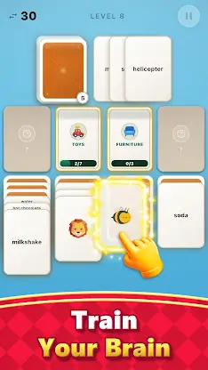 Word Sort: Solitaire Edition screenshot 1