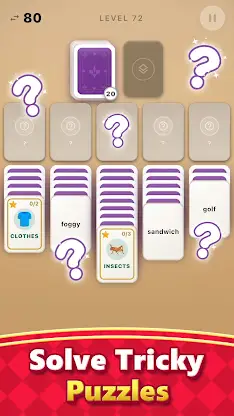 Word Sort: Solitaire Edition screenshot 2