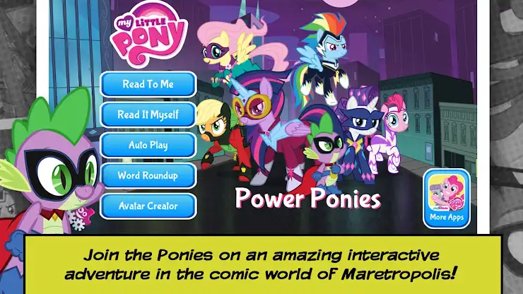 My Little Pony: Power Ponies screenshot 1