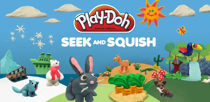Play-Doh Seek and Squish — Android app banner