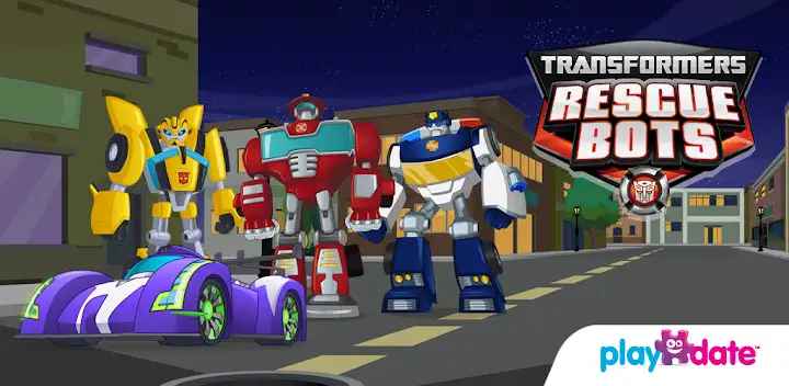 Transformers Rescue Bots: Need — Android game banner