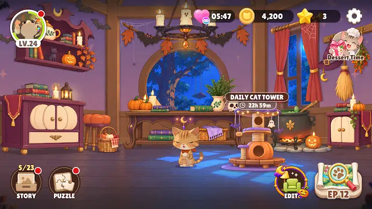 MeowWorld: Match3 screenshot 1