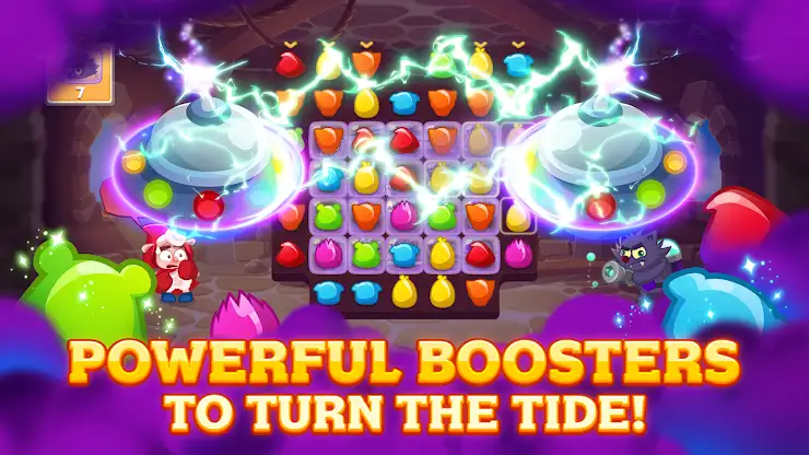 Tower Masters: Match 3 game screenshot 2