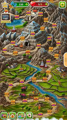 Indy Cat: Match 3 Adventure screenshot 6
