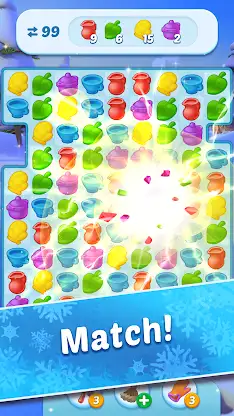 Coldscapes: My Match-3 Family screenshot 4
