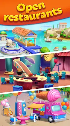 Match Cafe: Cook, puzzle game screenshot 1