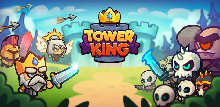 Tower King: Defense game — Android game banner
