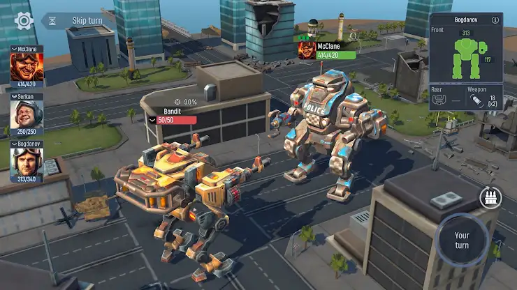 Concern: Mech Robot Fighting screenshot 1