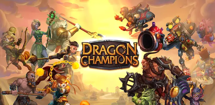 Dragon Champions: Call Of War — Android game banner