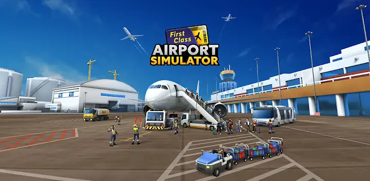 Airport Simulator: Plane City — Android game banner