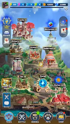 Friends & Dragons:Tactical RPG screenshot 7