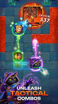 Friends & Dragons:Tactical RPG screenshot 2