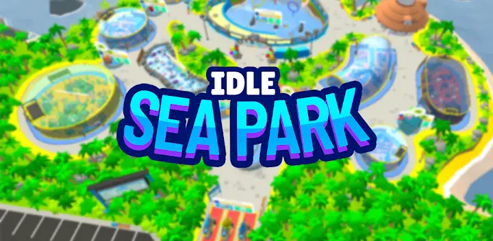 Idle Sea Park - Fish Tank Sim — Android game banner