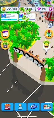 Idle Sea Park - Fish Tank Sim screenshot 3