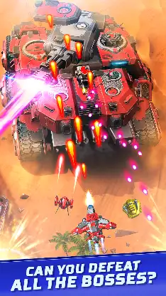 Red Hunt: jets action shooter screenshot 1