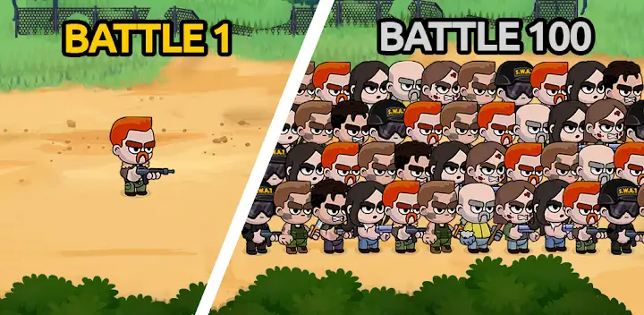 Zombie Warriors: Base Defense — Android game banner