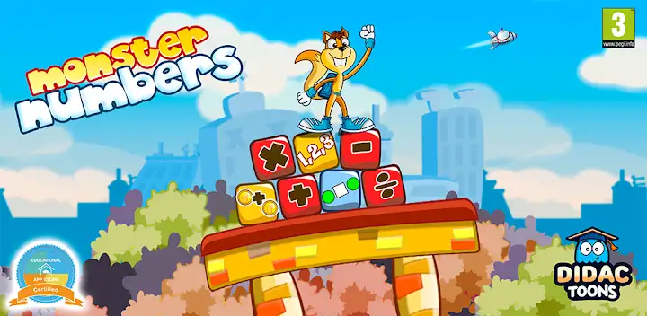Addition & Math Facts for kids — Android game banner