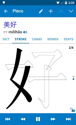 Pleco Chinese Dictionary screenshot 5